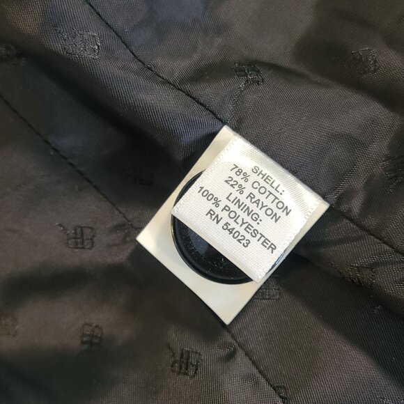 Banana Republic Cotton Blend Floral Belted Trench Coat Artsy Bold Print Women XS - Picture 7 of 9